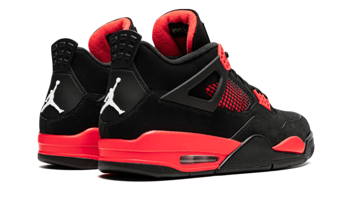 Air Jordan 4 Retro Red Thunder Kicks fashion