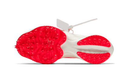 Nike Air Zoom Tempo NEXT% Off-White White Solar Red